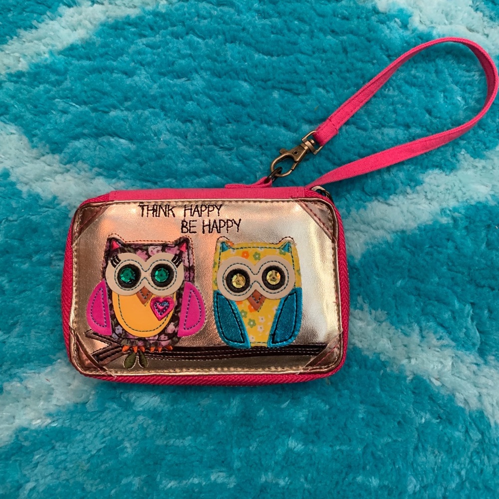 Owl wallet/ wristlet!💕